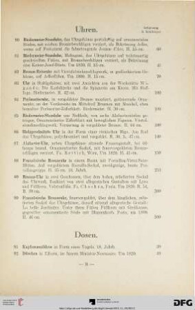 Dosen (Nr. 91-98)