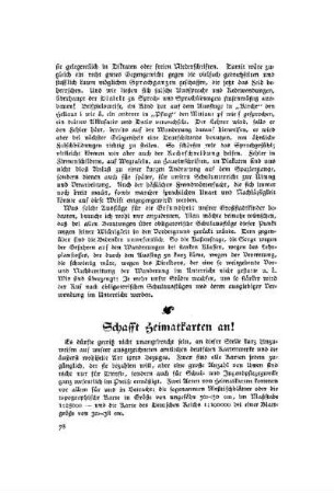 Schafft Heimatkarten an!