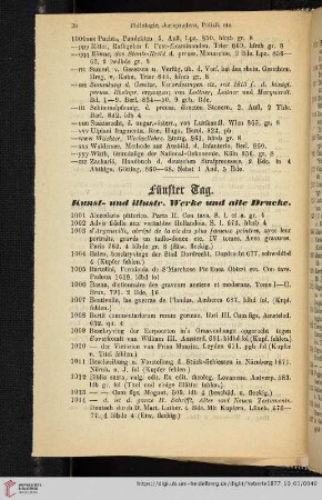 Fünfter Tag (Nr. 1001-1250qq)