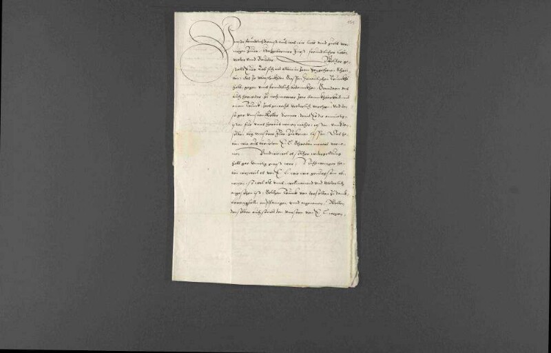 Danksagungen Herzog Wilhelms V. von Bayern für die zugeschickten Neckarweine, mit der Rücksendung von Salzlieferungen.