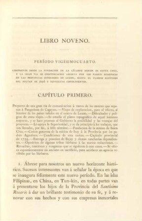 Período vigésimocuarto. Comprende desde la fundacion de la célebre mision Santa Cruz, ...