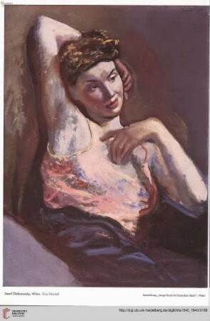 58: Junge Kunst im Deutschen Reich : zu einer vom Reichsstatthalter in Wien, Reichsleiter Baldur von Schirach veranstalteten Ausstellung im Künstlerhaus zu Wien