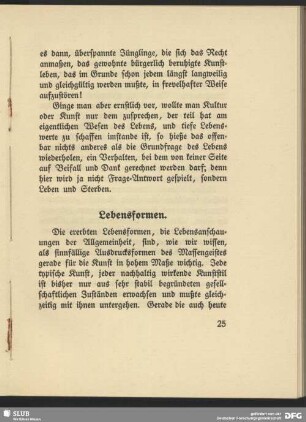 Lebensformen