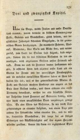 Drei und zwanzigstes Kapitel