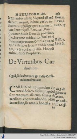 De Virtutibus Cardinalibus