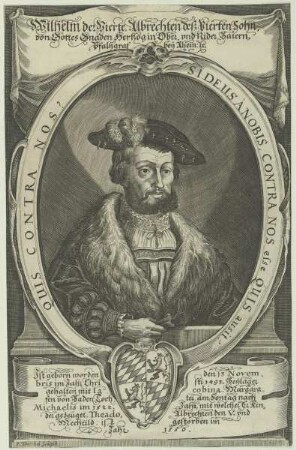 Bildnis des Wilhelm IV. von Bayern