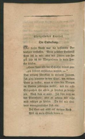 Vierzehndes Kapitel. Die Entdeckung