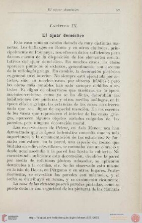 Capítulo IX. El ajuar doméstico