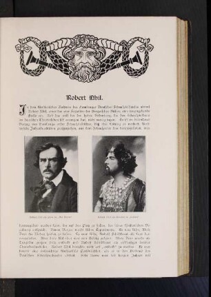 Robert Nhil als Herades in "Salome"