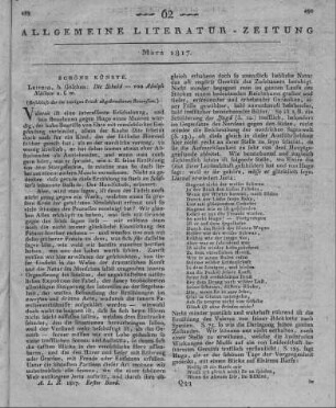 Müllner, A. G. A.: Die Schuld. Trauerspiel in vier Akten. Leipzig: Göschen 1816 (Beschluss der im vorigen Stück abgebrochenen Recension.)