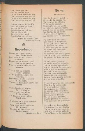 Recordando