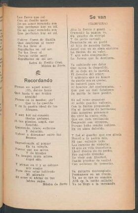 Recordando