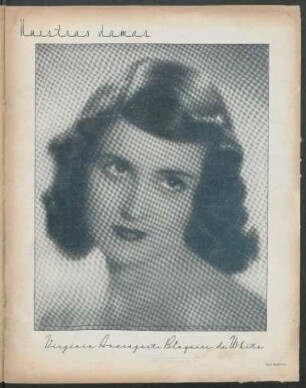 Nuestras damas : Virginia Anasagaste Blaguier de White