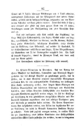 Pfarr-Vicarien in Preußen