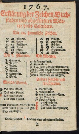 1767. Calender