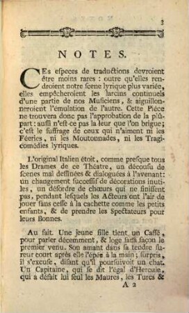 L' Ésclave ou Le Marin Généreux : Intermede En Un Acte, Rédigé De L'Italien, Et Représenté En Province