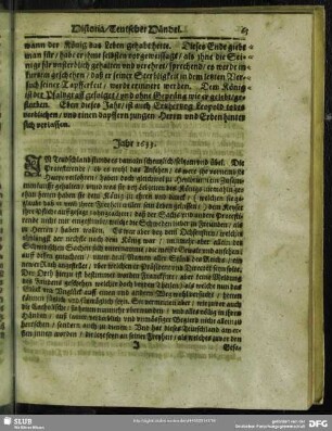 Jahr 1633