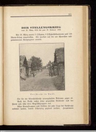 Der Stellungskrieg