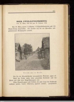 Der Stellungskrieg