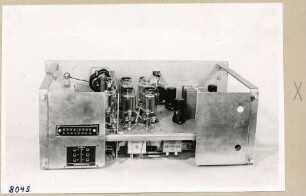 Charakterograph HF 2887- Einschub - Rückansicht; Foto, 1953