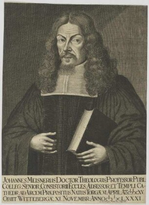 Bildnis des Johannes Meisnerus