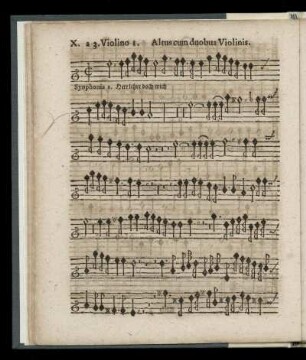 X. Herr lehre doch mich (a 3. Violino I. Altus cum duobus Violinis)