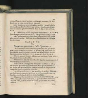 Caput IX. De Executione, quae oritur ex Pacto Operarum.