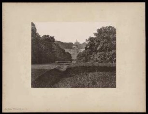 Das Schloss Wilhelmshöhe (Ostseite)