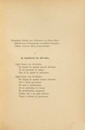 Le laudi del Piemonte, 1