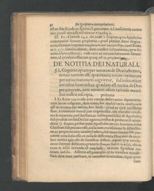 De Notitia Dei Naturali.