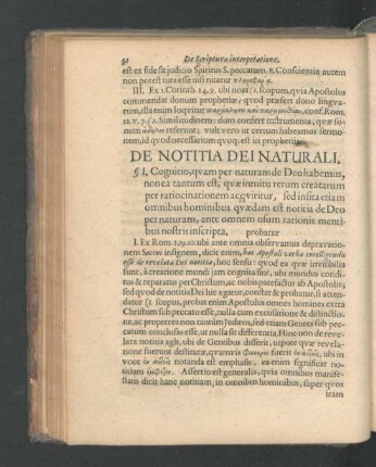 De Notitia Dei Naturali.