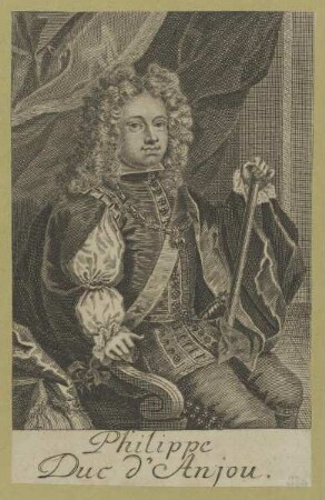 Bildnis des Philippe Duc d'Anjou