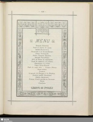 Menu ...