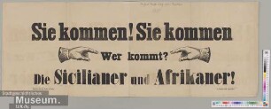 Sie kommen! Sie kommen