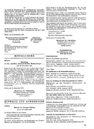 Literaturhinweise des volkseigenen Verlages Volk und Wissen