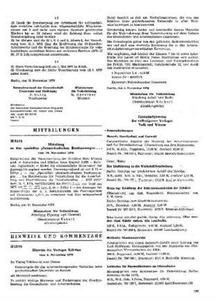 Literaturhinweise des volkseigenen Verlages Volk und Wissen