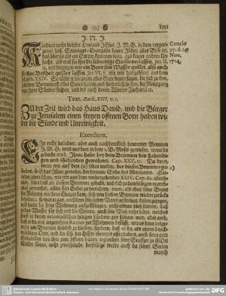 Die sieben und neunzigste Predigt aus Zach. XIII. v. 1.