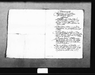 Kostenvoranschlag des Schreiners, des Zimmermanns und des Maurers (je Folio Doppelblatt), von einer Hand geschrieben, o. D.