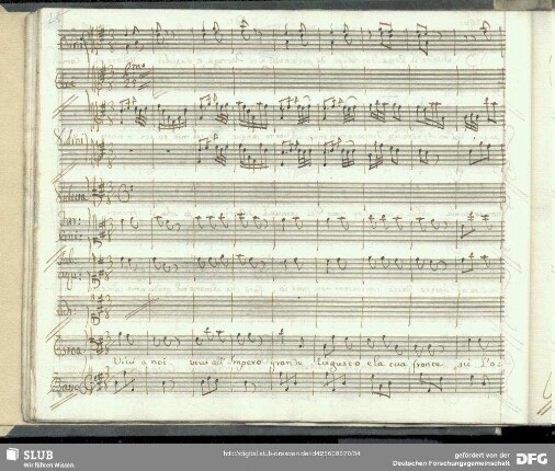 Coro: Vivi al noi vivi all'impero