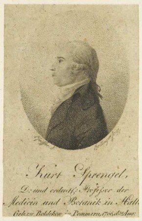 Bildnis des Kurt Sprengel