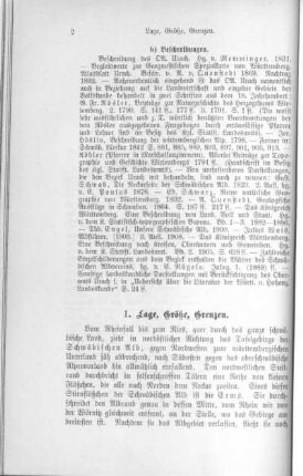 1. Lage, Größe, Grenzen.