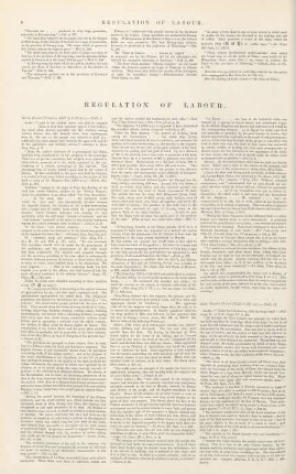 Regulation of labour