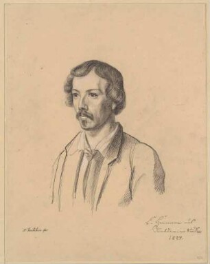 Bildnis Hermann, Carl Heinrich (1802-1880), Maler
