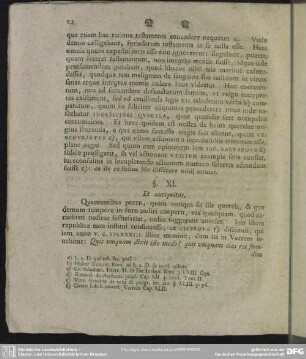 §. XI. Et antiquitas