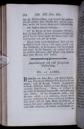 Anmärkningar vit näst föregående Beskrifning