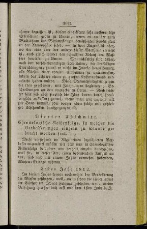 Vierter Abschnitt. - Fünfter Abschnitt.