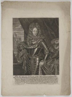 Bildnis des Christian Albrecht zu Brandenburg