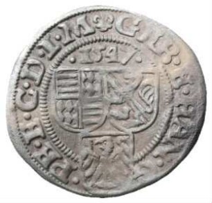 Fundmünze, Spitzgroschen, 1547