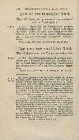 Zum zwey und dreyßigsten Titel