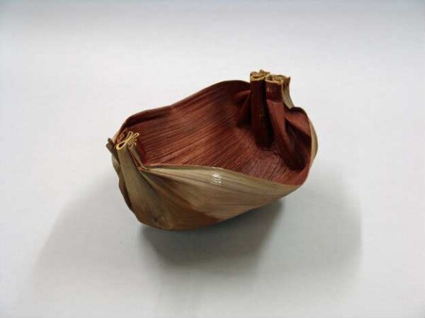 Palm leaf container